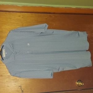 Peach State Pride Striped Polo